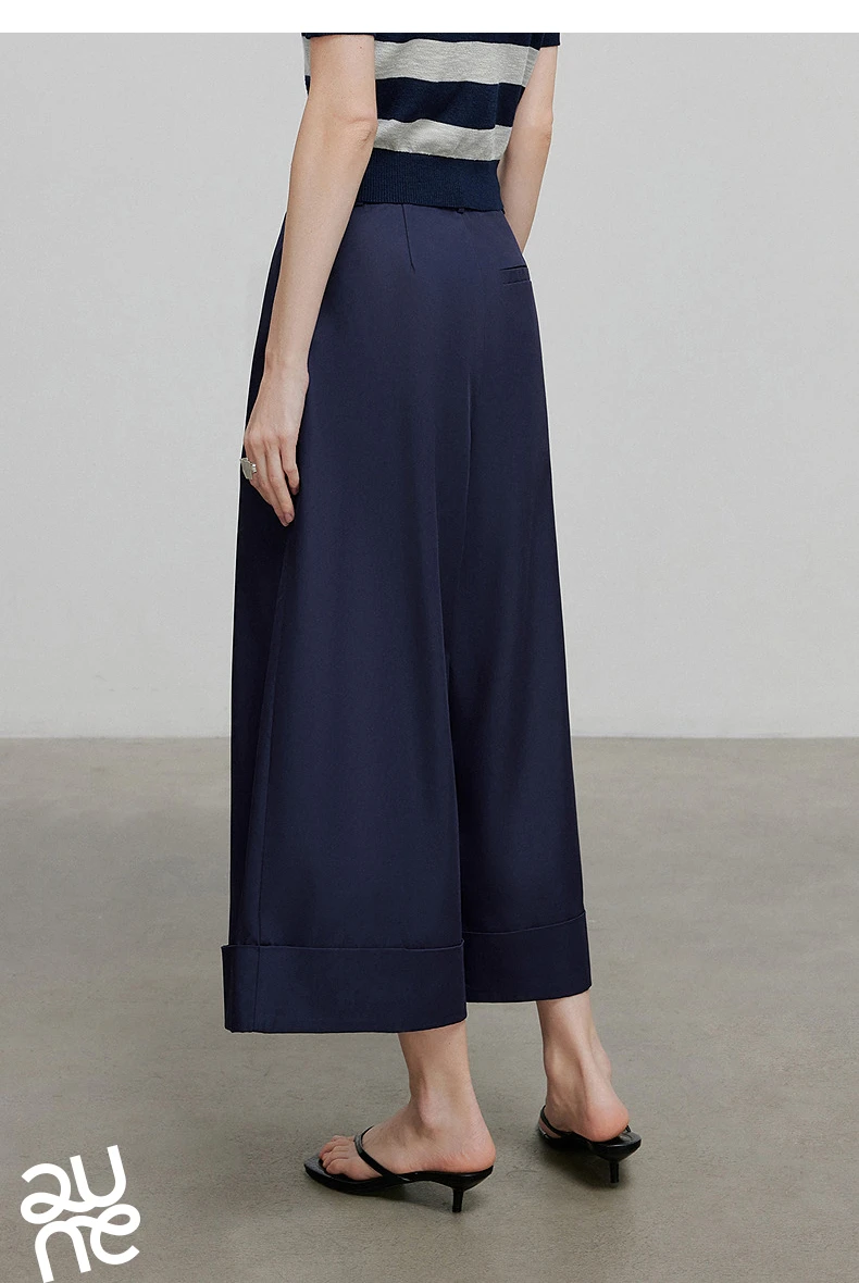 TOYOUTH Women Casual Pants 2025 Summer New Lyocell Long Pants