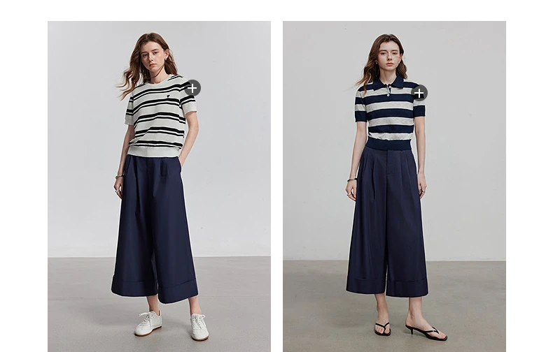 TOYOUTH Women Casual Pants 2025 Summer New Lyocell Long Pants