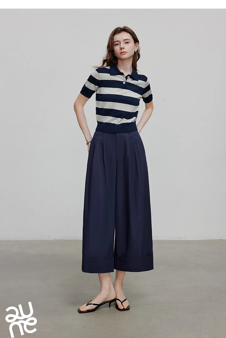 TOYOUTH Women Casual Pants 2025 Summer New Lyocell Long Pants