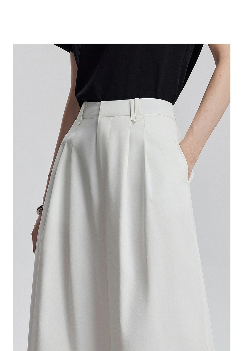 TOYOUTH Women Casual Pants 2025 Summer New Lyocell Long Pants