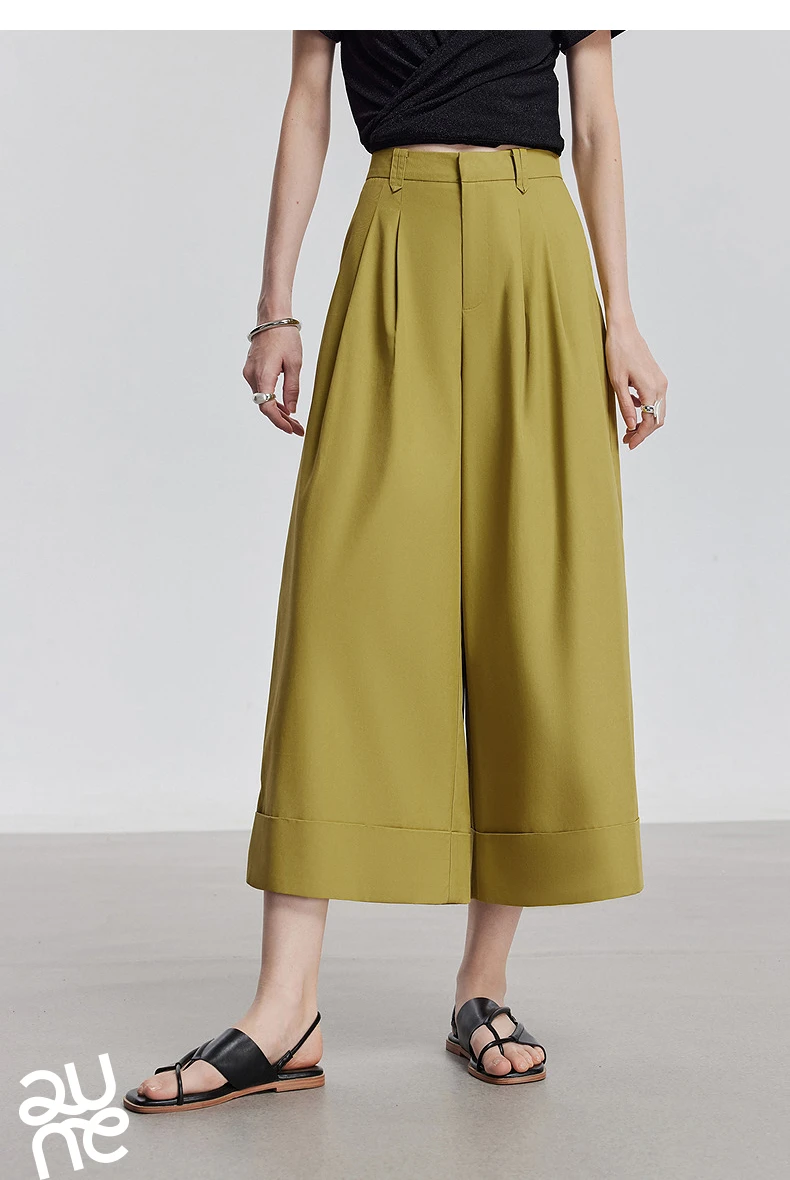 TOYOUTH Women Casual Pants 2025 Summer New Lyocell Long Pants