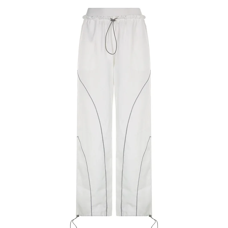 Spring Summer Sweatpant Women Baggy Harem Pants Wide Leg Sweatpants Casual Harajuku Joggers Woman High Waist Trousers Y2k Trendy