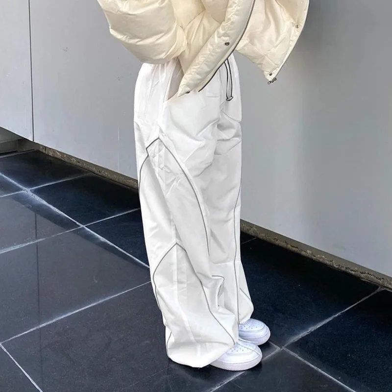 Spring Summer Sweatpant Women Baggy Harem Pants Wide Leg Sweatpants Casual Harajuku Joggers Woman High Waist Trousers Y2k Trendy