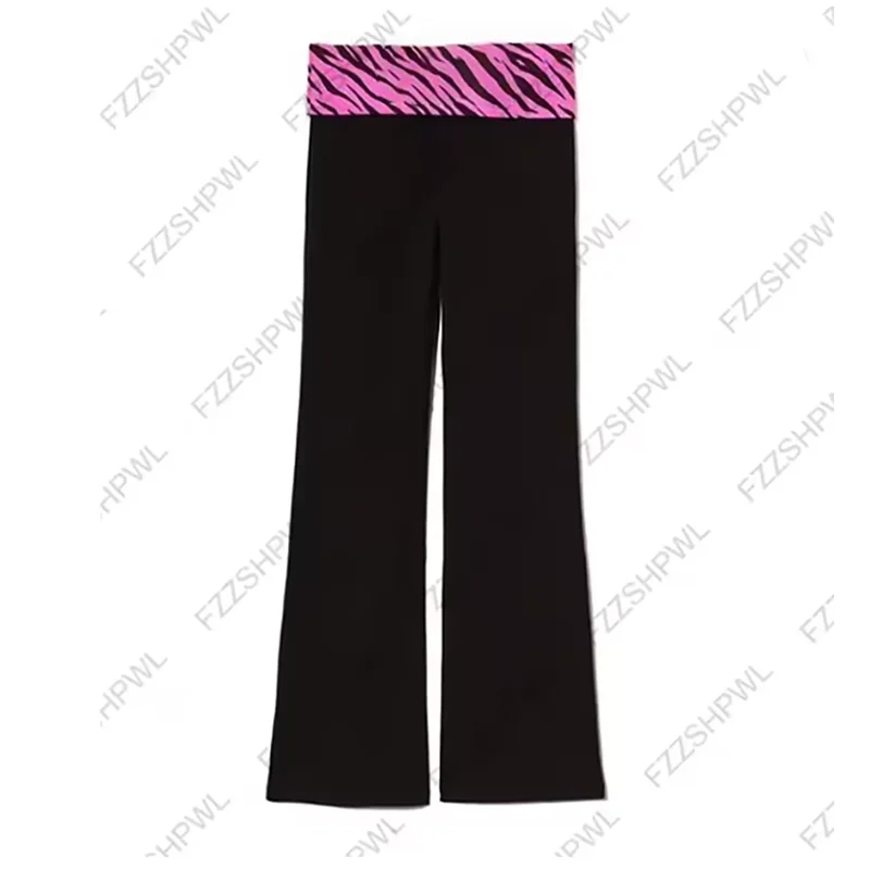 Y2K Chic High Quality Embroidered Striped Harajuku Sweatpants Spicy Girl Women Hip Hop Streetwear Casual Spicy Girl Black Pants