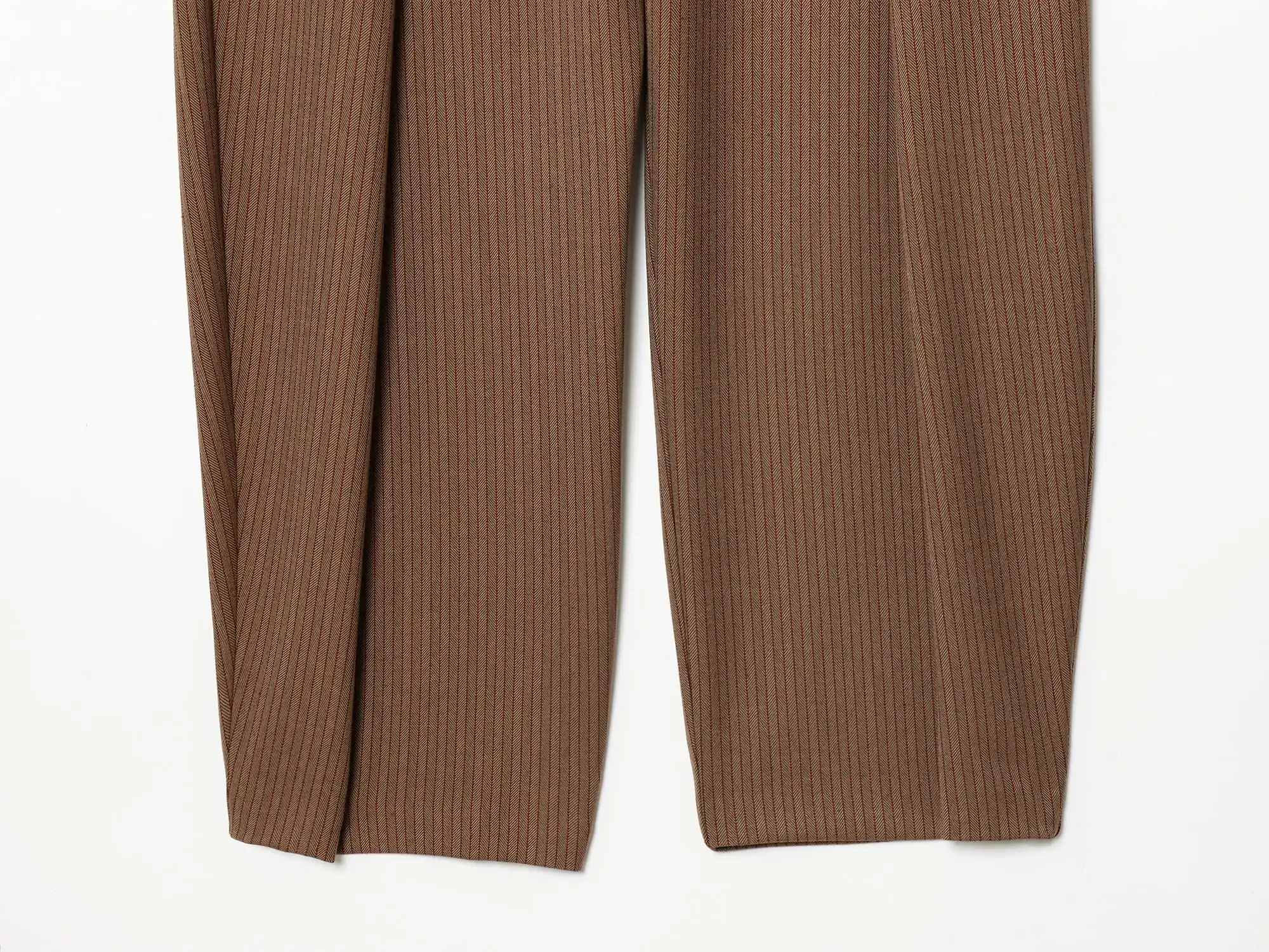 KONDALA Commute High Street Balloon Pants Women Trendy Casual Pleated Trousers 2026 Spring Summer Office Lady Vintage Long Pants