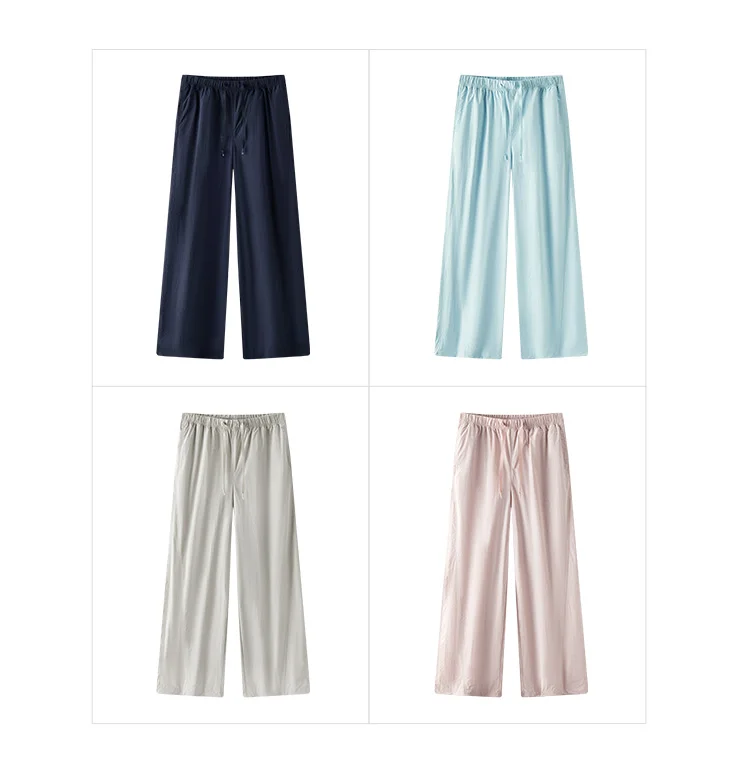 Semir Casual Pants Women Moisture Wicking Relaxed Fit Wide Leg 2025 New Summer Cool Feeling Sun Protection Long Pants
