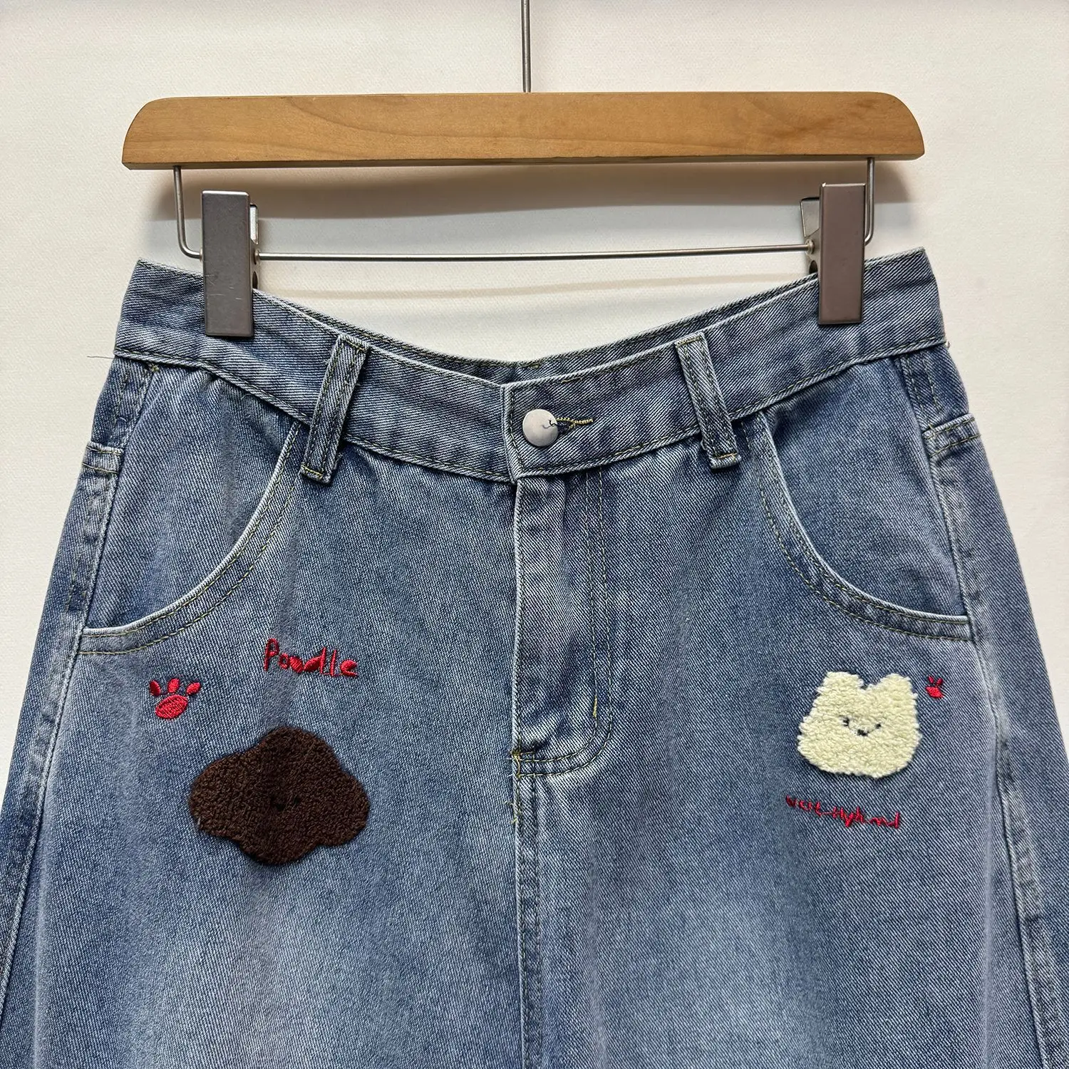 Women Denim Pant Jeans Vintage Wide Leg Long Pants High Waist Trousers Y2k Streetwear Elegant Splice Work Casual Loose Summer