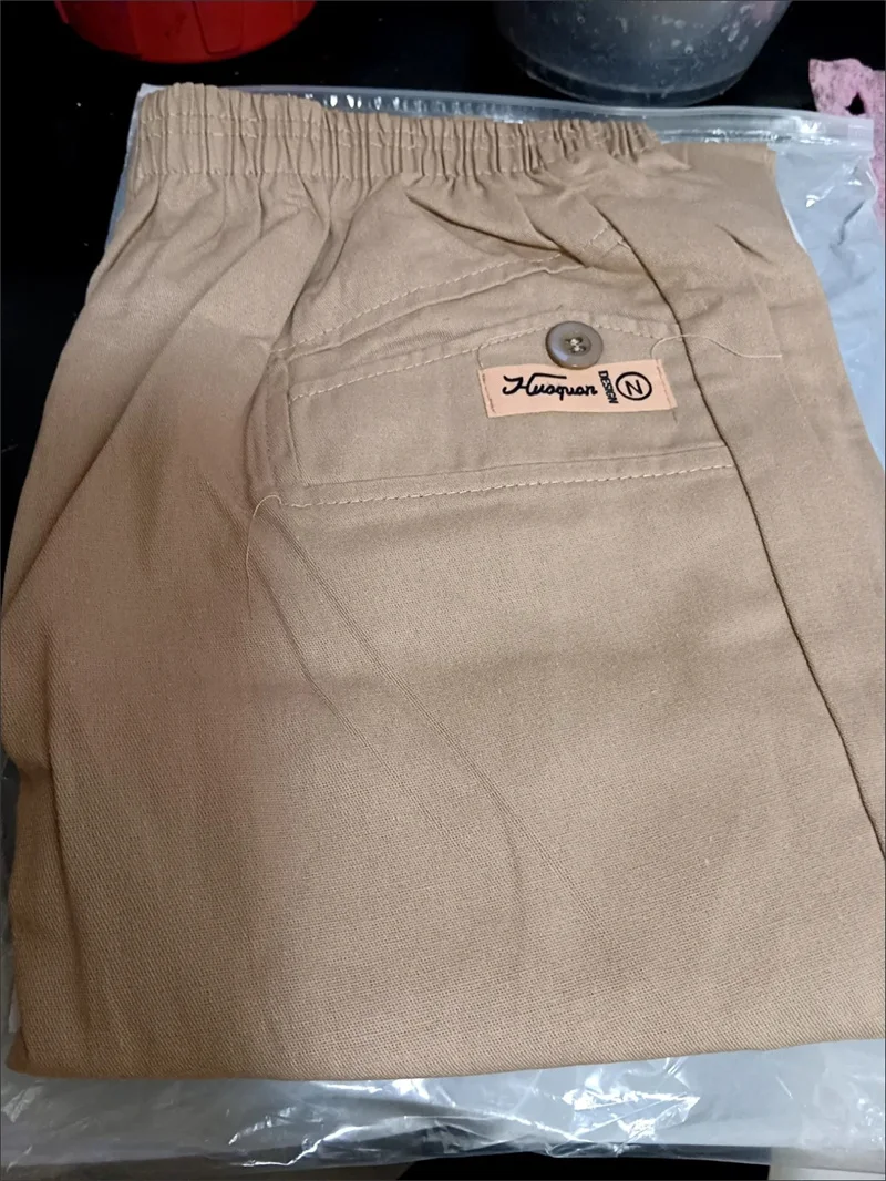 Women Thin Cotton Linen Casual Pants 2025 Spring Summer New Large Size Loose Slim Harem Trousers Straight Nine Pants Tide Female