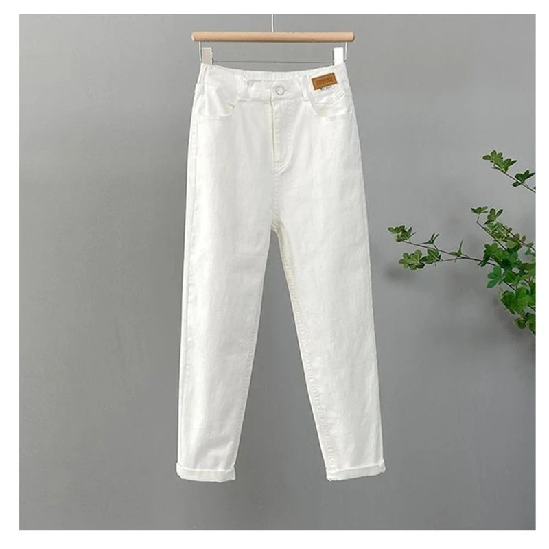 2026New Korean High Waist Denim pants Women's Autumn Casual Loose Khaki Harun pants Female Trousers Ladies