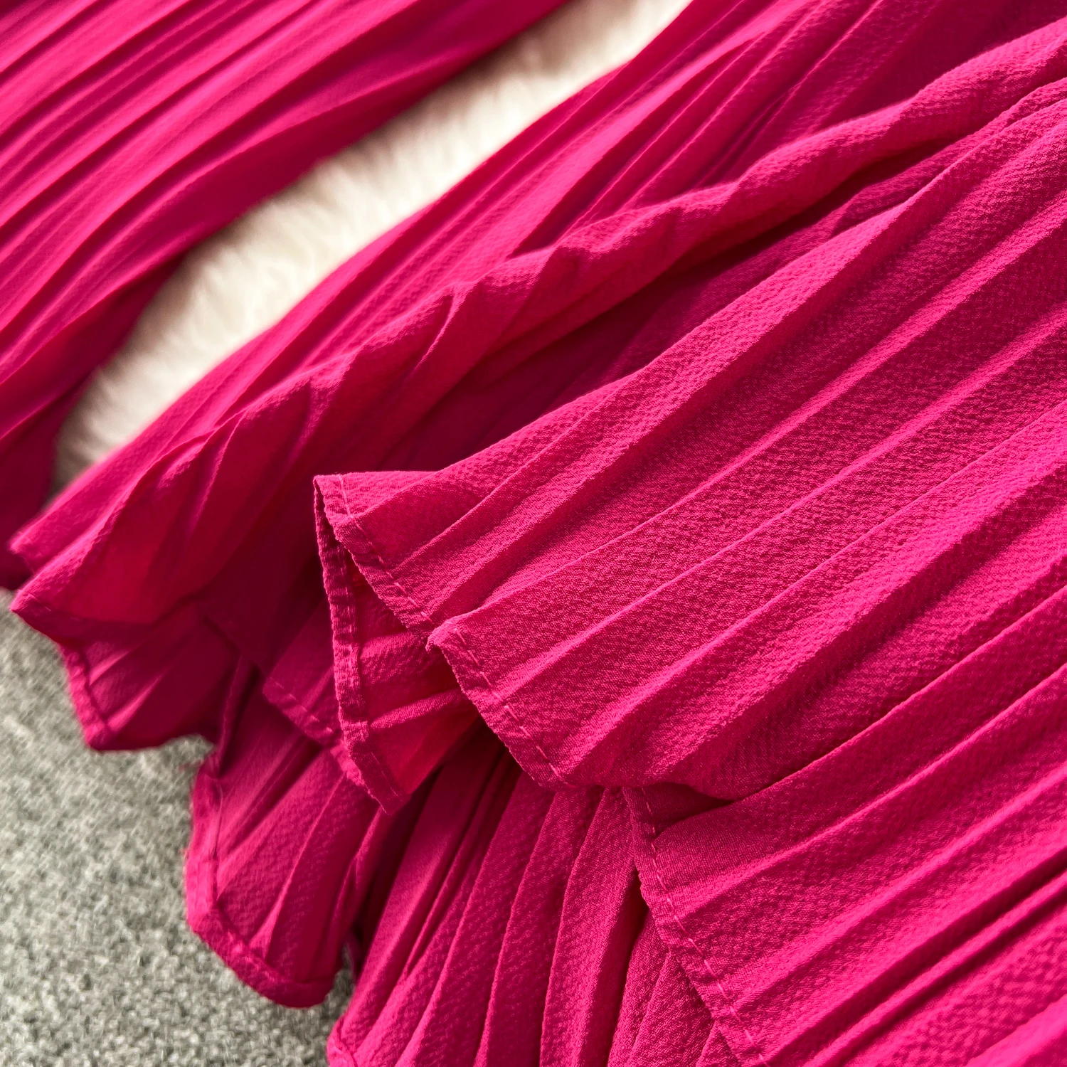 SINGREINY Bandage Basics Casual Pants Women Summer Oversize Draped Wide Legs Pants High Waist Solid Long Pleated Trousers