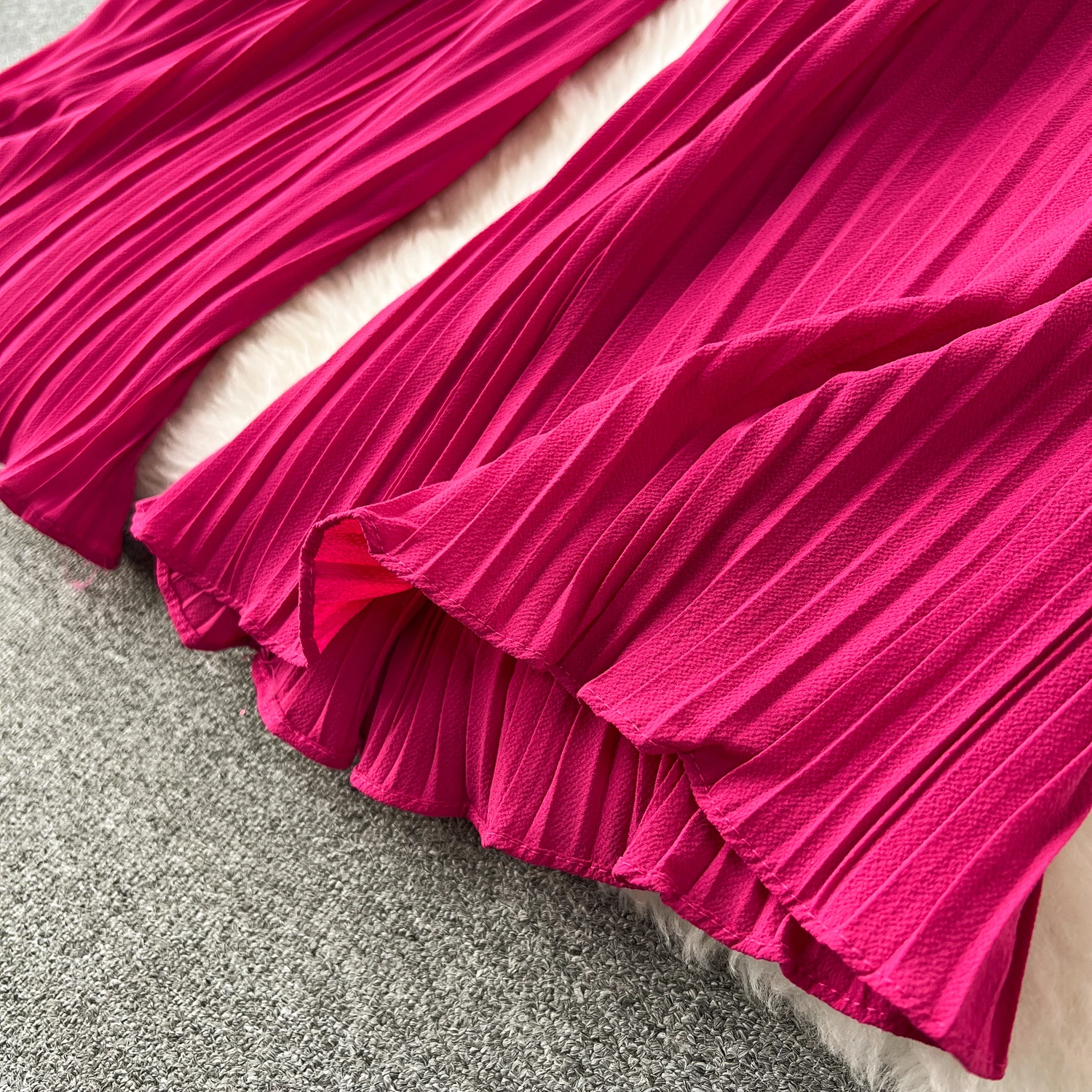 SINGREINY Bandage Basics Casual Pants Women Summer Oversize Draped Wide Legs Pants High Waist Solid Long Pleated Trousers
