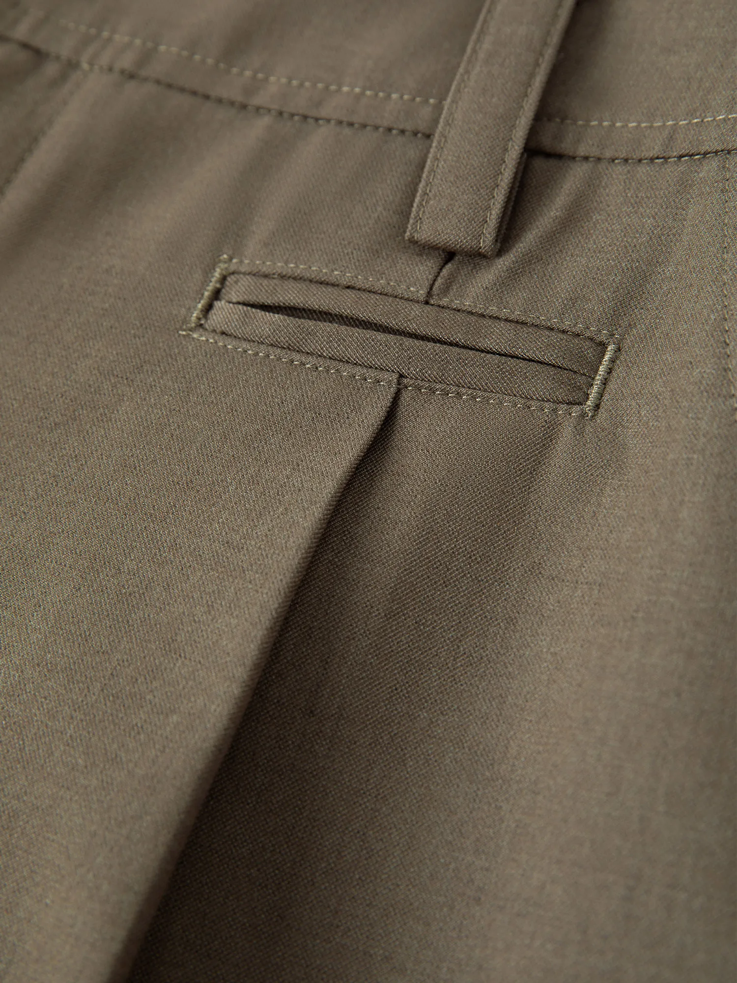 FSLE【Premium Series】2026 Fall Women's High-Waist Balloon Trousers, Wool-Blend Relaxed Straight Pants for Sculpted Office Style