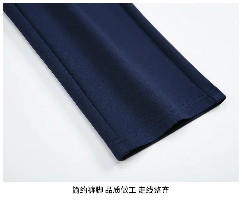 Stretch High Waist Trousers Women's Fashion Casual Pants Black Khaki Navy Blue Slacks Women Pantalones