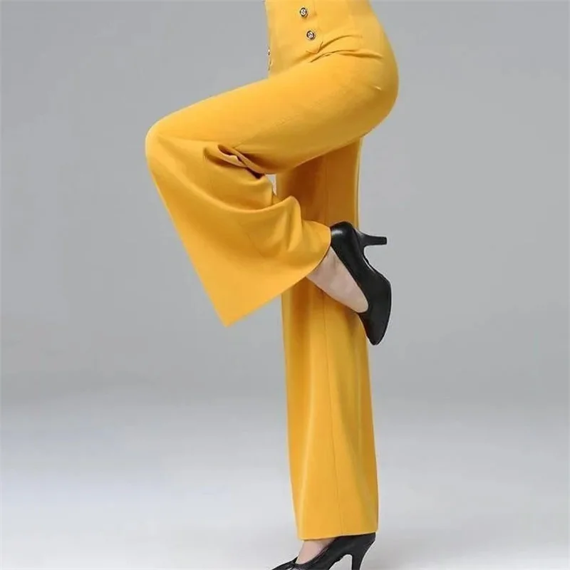 New 2026 Fashion Dance Pants Women's Korean Spring Summer All-match High-waist wide-leg pants Women Loose Casual Trousers Ladies
