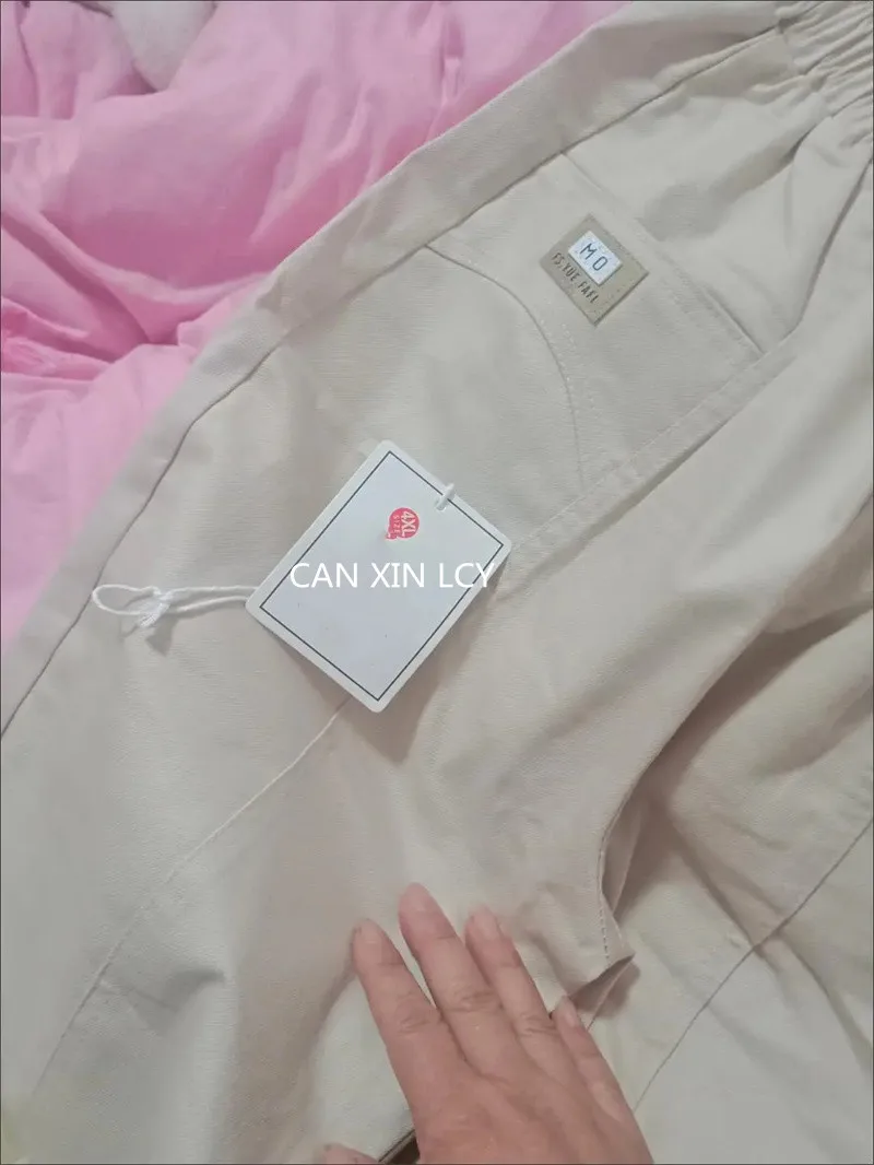 Loose 5XL Embroidered letter Women Pants 2023 New Spring Autumn Casual Pants Women's Fashion Versatile Straight Harun Pants