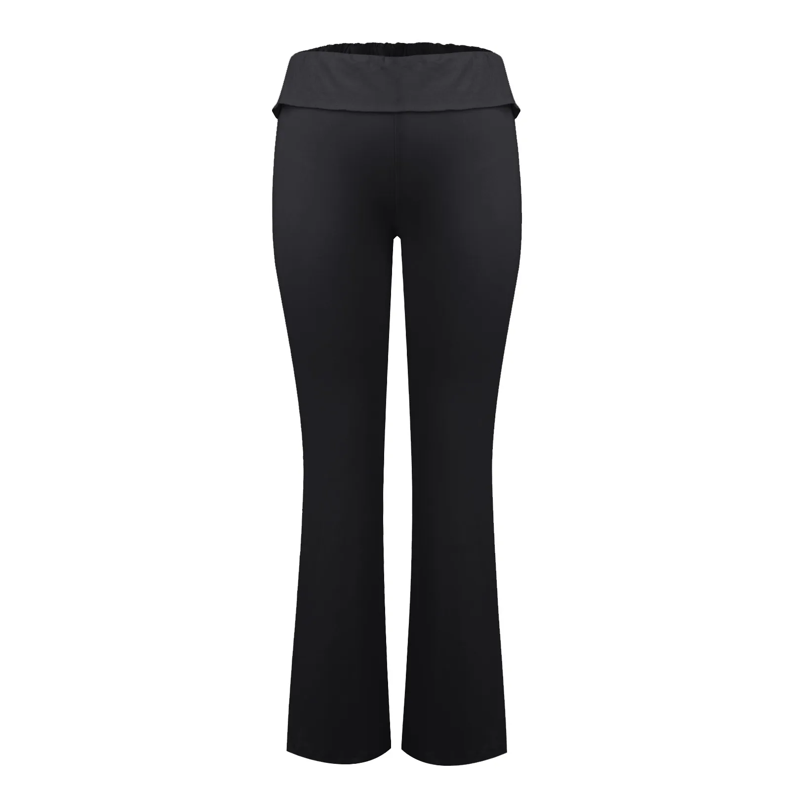 Women Flare Leggings High Waist Wide Leg Yoga Pants Seamless Fitness Workout Tights Gym Sports Trousers Casual Slimming Clothing