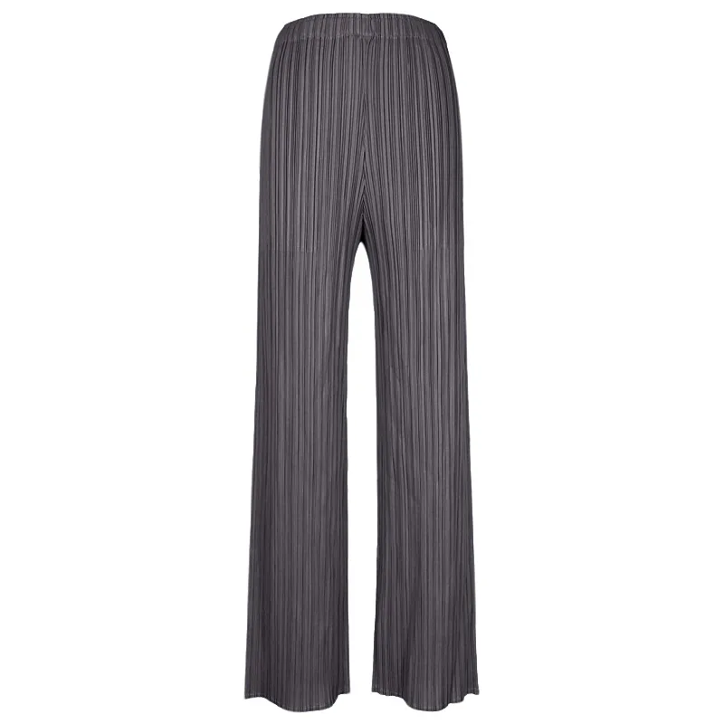 YUDX Spring Summer Autumn Women Casual Elegant Ladies Miyake Designer Casual Loose Straight Pleated Pants High Waist Trousers