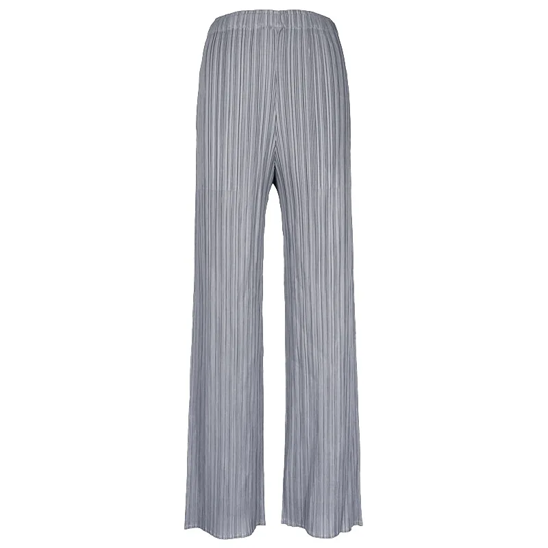 YUDX Spring Summer Autumn Women Casual Elegant Ladies Miyake Designer Casual Loose Straight Pleated Pants High Waist Trousers