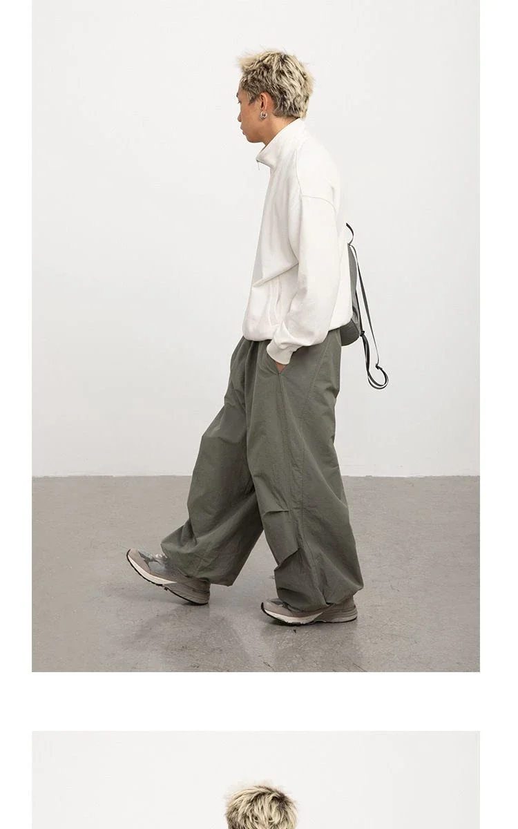Japanese Casual Cargo Women's Pant Summer Vintage All Match Loose High Waist Mujer Pantalones 2025 Y2k Harajuku Fashion Trousers