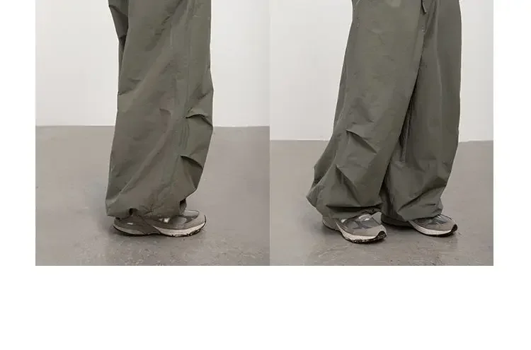 Japanese Casual Cargo Women's Pant Summer Vintage All Match Loose High Waist Mujer Pantalones 2025 Y2k Harajuku Fashion Trousers