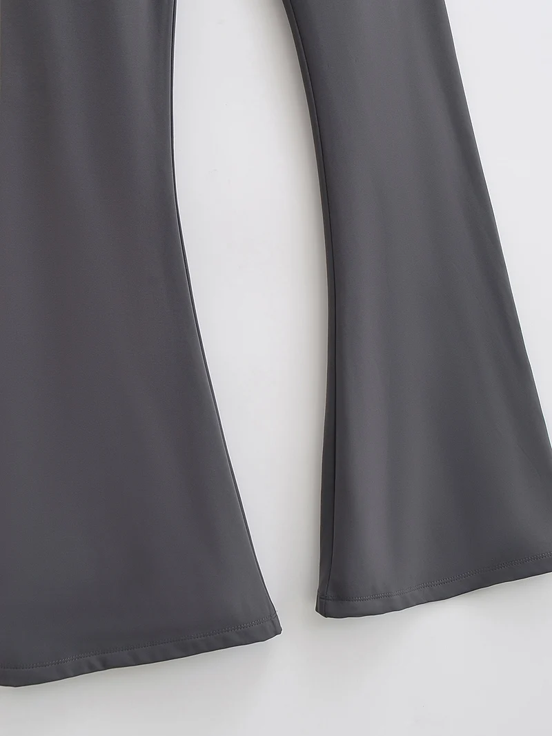 Fall outfits women skinny yoga pants women flare leggings korean style streetwear casual yoga pants flare leg black