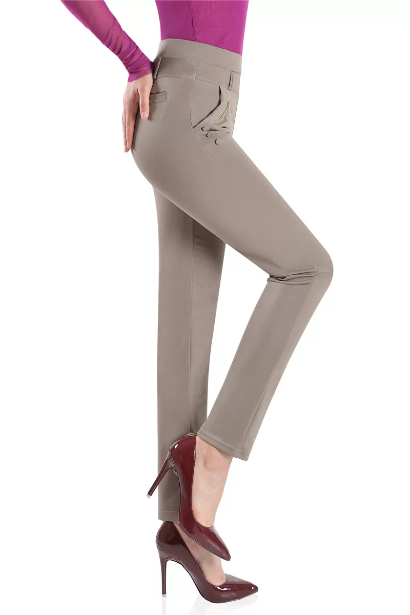 Large Size Casual Pants Women 2021 Long Loose Pants Tall Waist Womens NEW Spring/autumn Trousers Female Stretch Pants