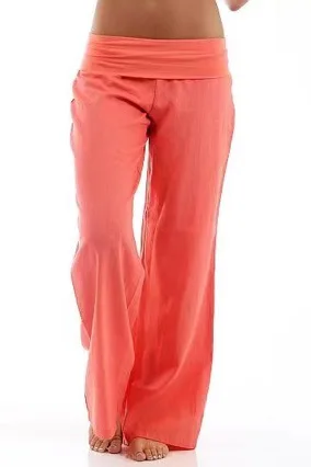 Casual Straight Leg Pants 2026 Bottoms Women's Mid-Waist Yoga Pants Leggings Running Sports Trousers Sweatpants Girls Outfits