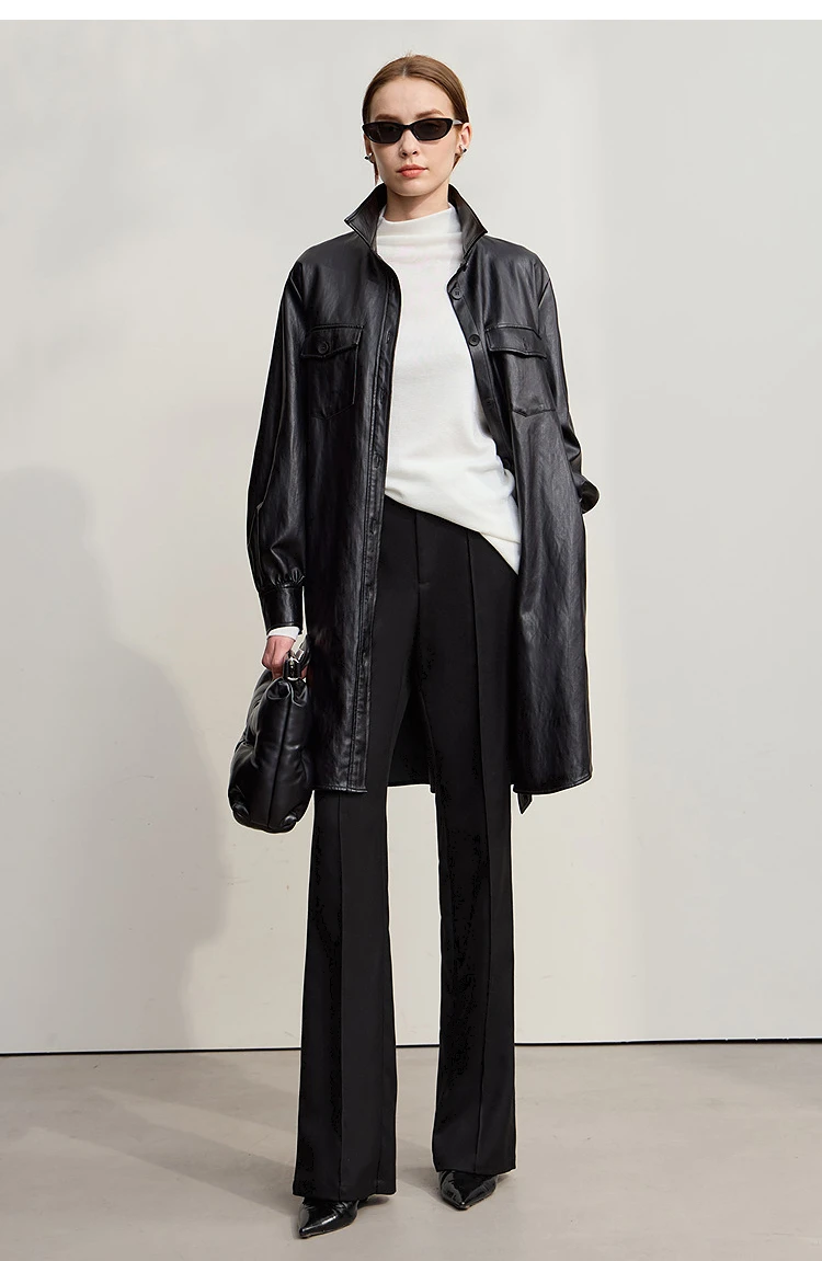 Amii Minimalist Women Pants 2025 Winter New Commuting Versatile Woman Clothes Casual Solid Color Straight Trousers 12544139