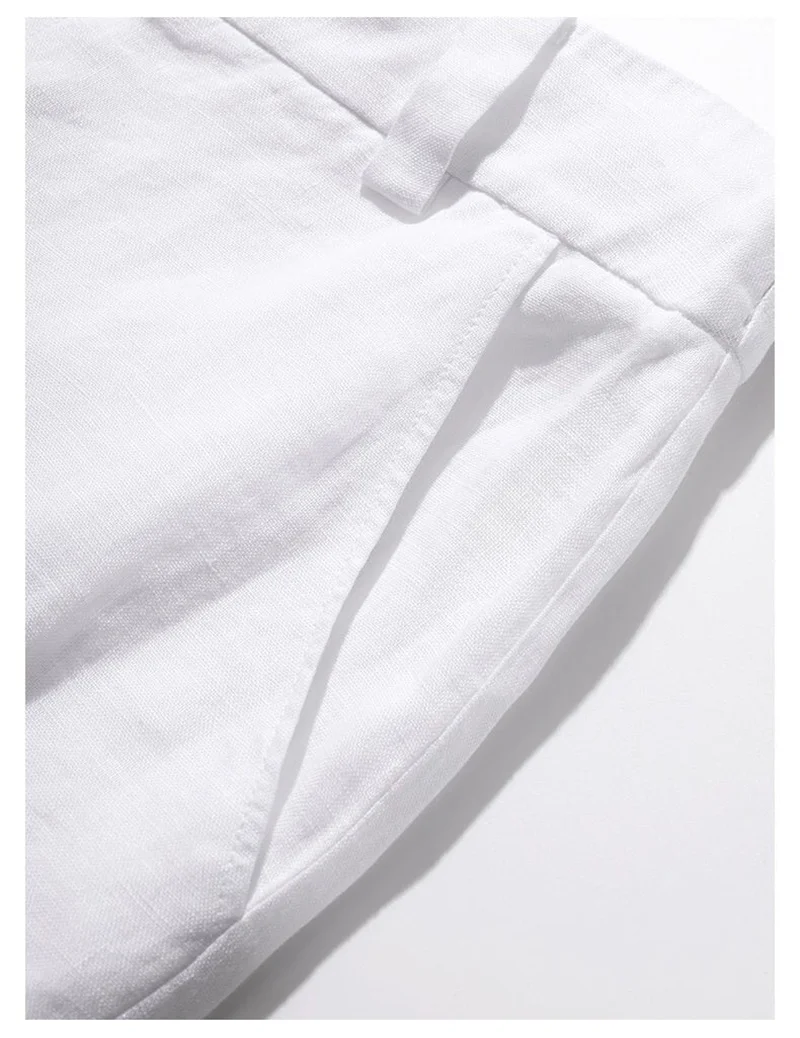 Cotton Linen Wide Leg Pants Lady New Spring Summer Thin Casual Solid Long Pants Women Elastic High Waist Loose Straight Trousers
