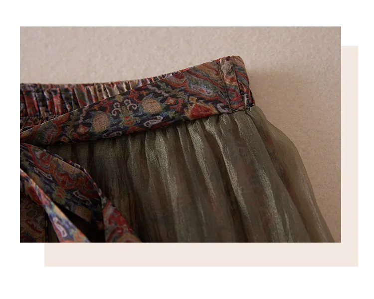 Women Boho Floral Print Pants Linen Wide Leg Vintage Female Elastic Waist Soft Comfortable Summer Fashion Casual Lantern Trouser