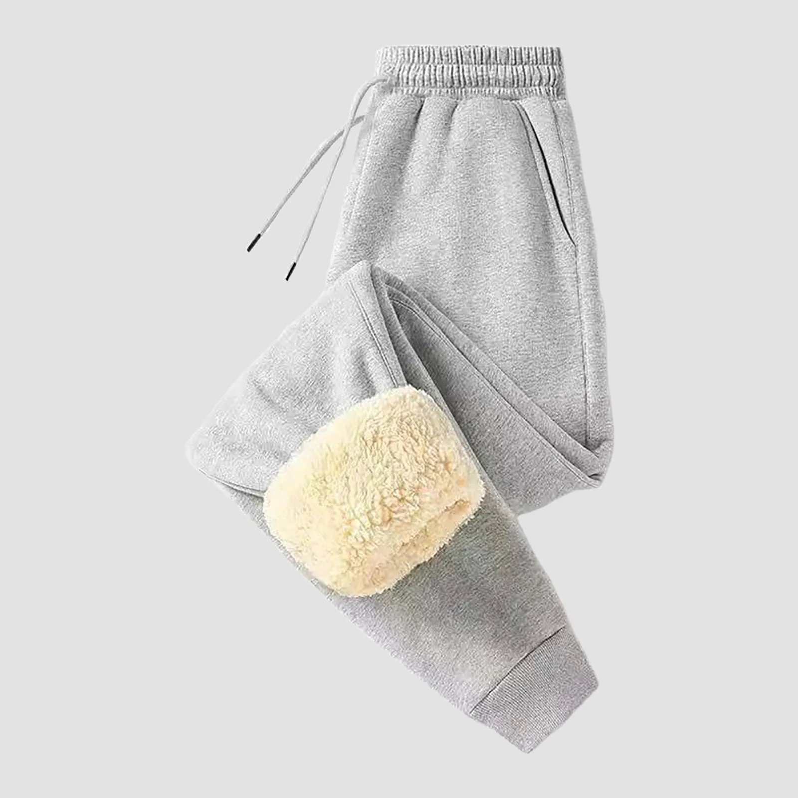 Women’S Fleece Lined Sweatpants Casual Plaid Leggings Stretchy Work Pants Autumn Winter Thick Warm Slacks Tether Ropa Mujer