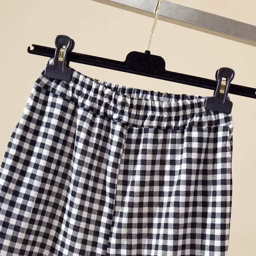 Wide Leg Pants Women Fashion Dots Ulzzang Loose High Waist Leisure Chic Female Trousers Sweatpant Pockets Summer Streetwear