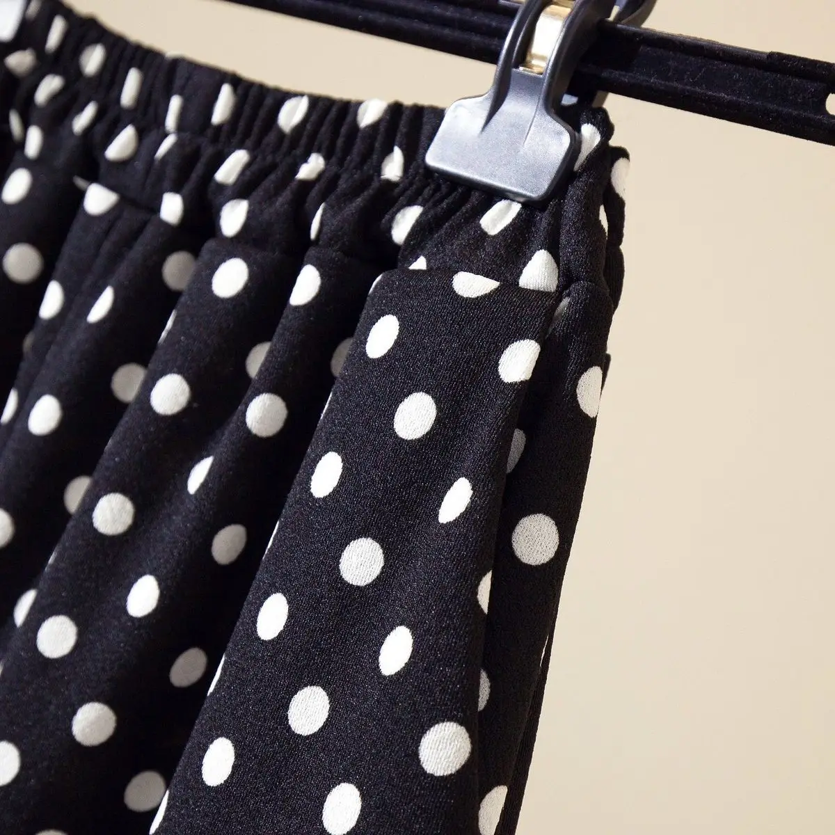 Wide Leg Pants Women Fashion Dots Ulzzang Loose High Waist Leisure Chic Female Trousers Sweatpant Pockets Summer Streetwear
