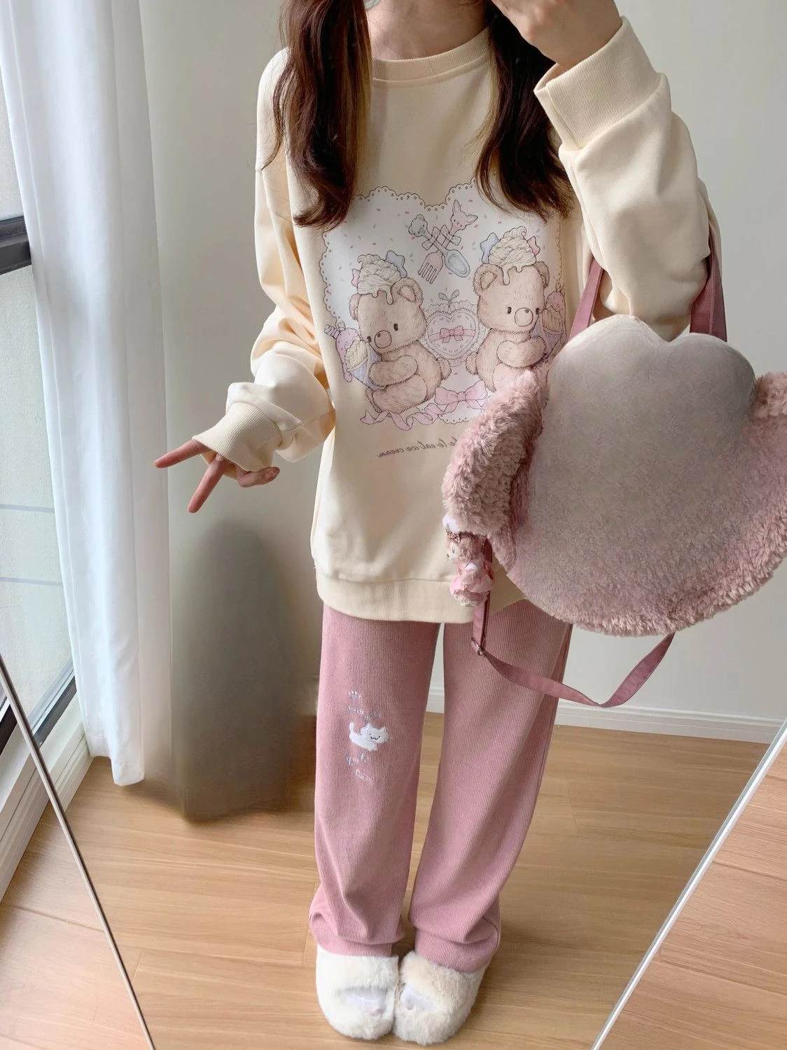 Japanese Autumn Grunge Fairy Trousers Y2k Aesthetic Kawaii Embroidery Cat Straight Pants Loose Vintage Casual Pantalones Women