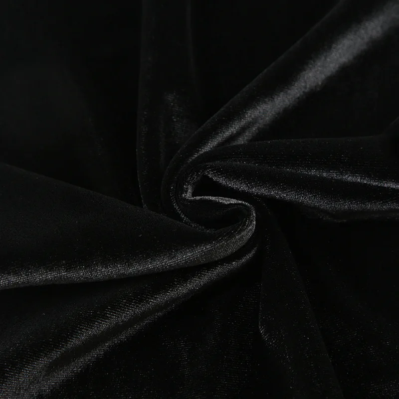 Goth Dark Techwear Fashion Stars Rhinestone Drawstring Pants Mall Goth Streetwear 90s Grunge Soft Velvet Trousers Women Y2K Pant