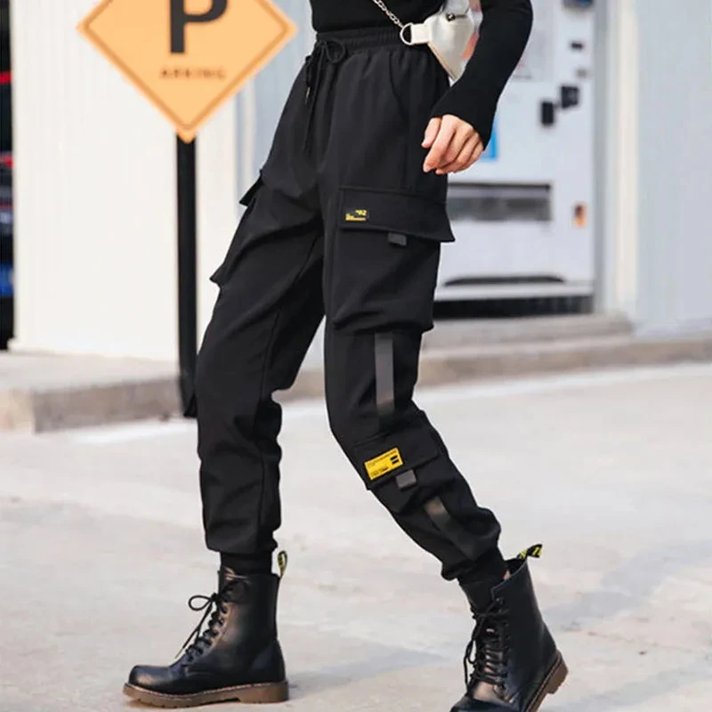 Cargo Pants Women's Loose Straight Sweatpants Leg Ankle Casual Pants Joggers Streetwear Outfits Fashion Hip Hop Sports Trousers