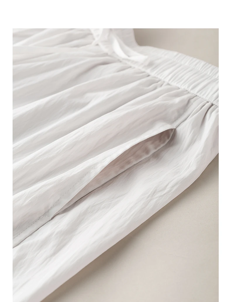 TOYOUTH Women Versatile Balloon Pants 2026 Spring New Wrinkle-Resistant Loose Wide-Leg Casual Trousers