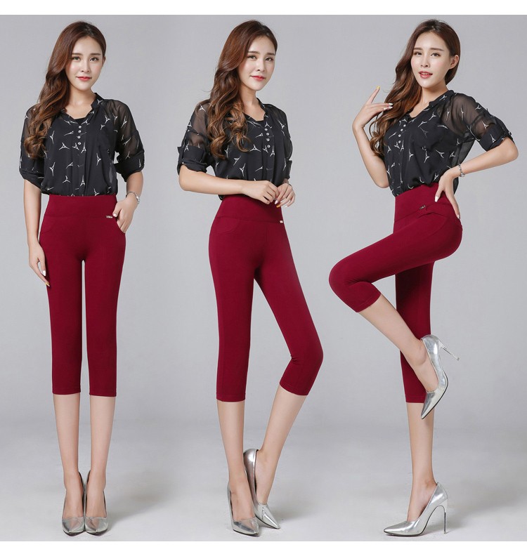 S-6XL winter warm 2023 high Elastic Waist Casual stretch Skinny Pencil Pants Women trousers clothe Clothing Female Leggings