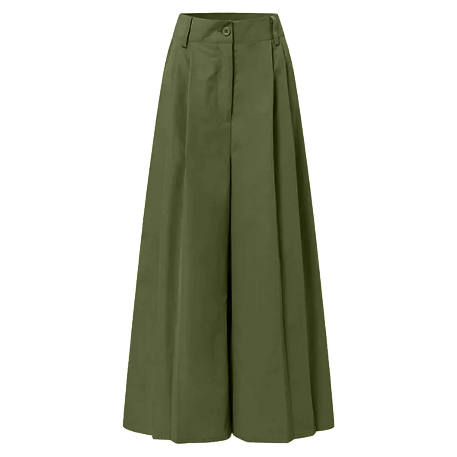 Pants For Women Palazzo Pants Summer Printed Cropped Cotton Linen Comfy Baggy Trousers With Simple Casual Trousers Streetwear