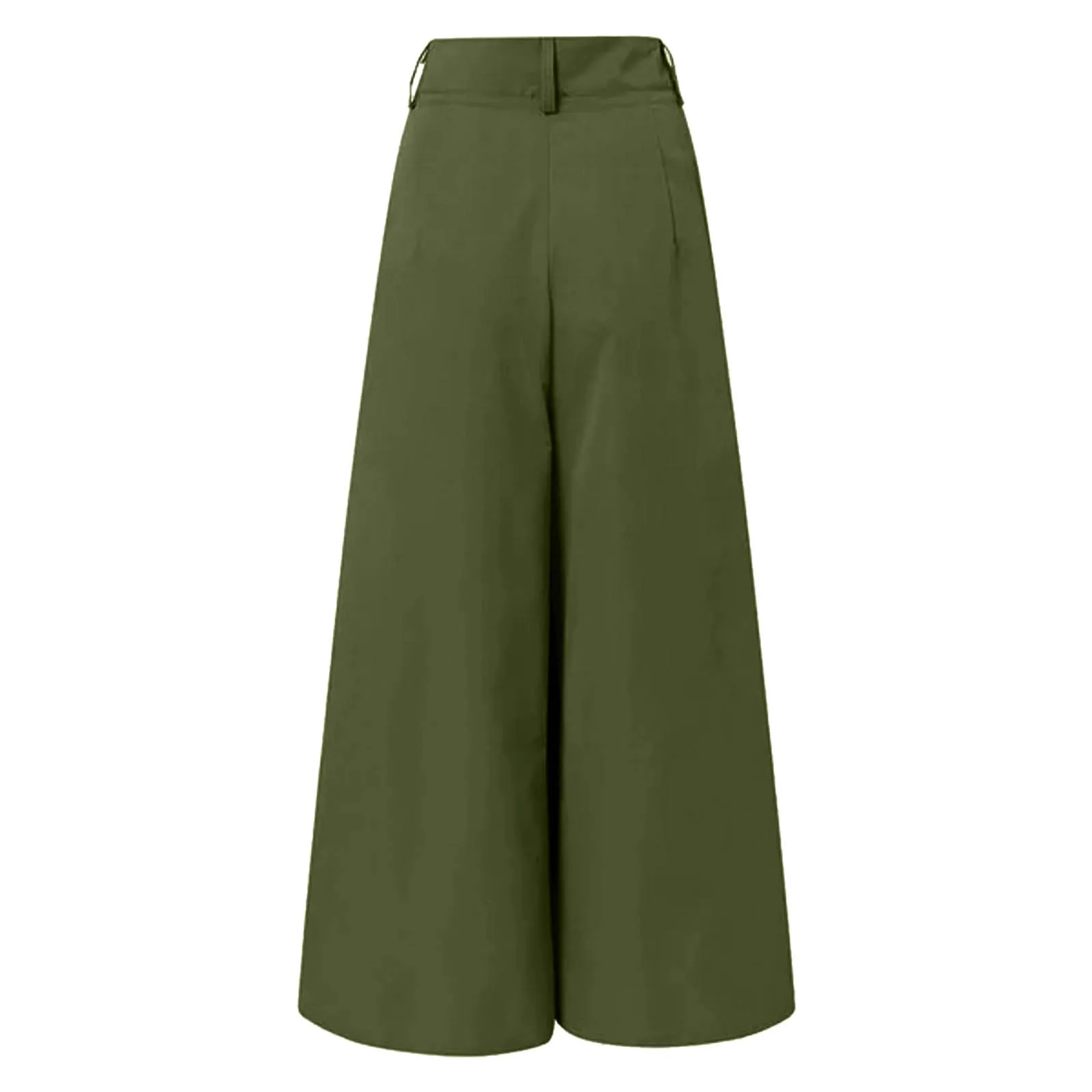 Pants For Women Palazzo Pants Summer Printed Cropped Cotton Linen Comfy Baggy Trousers With Simple Casual Trousers Streetwear