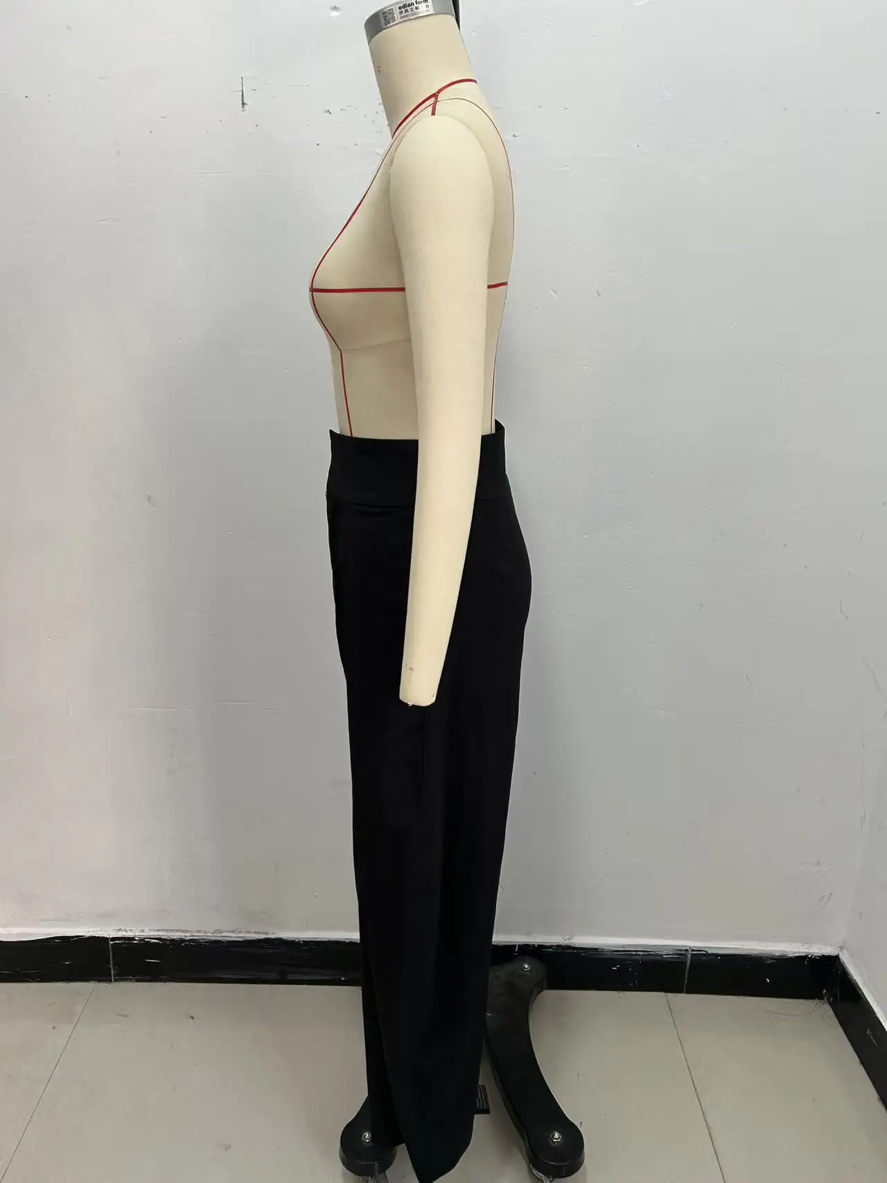 HH Women Spring Elegant Vintage Zipper Balloon Version Pleated Trousers Female High Street Loose Pockets 3-color Pants Mujer