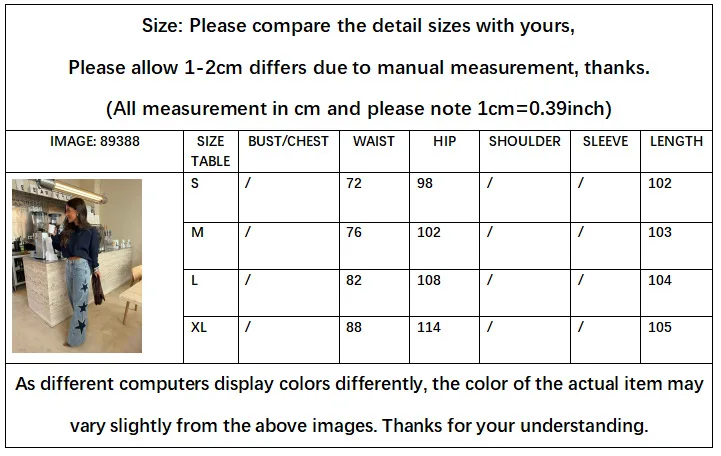 Women Denim Pant Jeans Vintage Wide Leg Long Pants Print High Waist Straight Trousers Y2k Streetwear Work Casual Loose 2026
