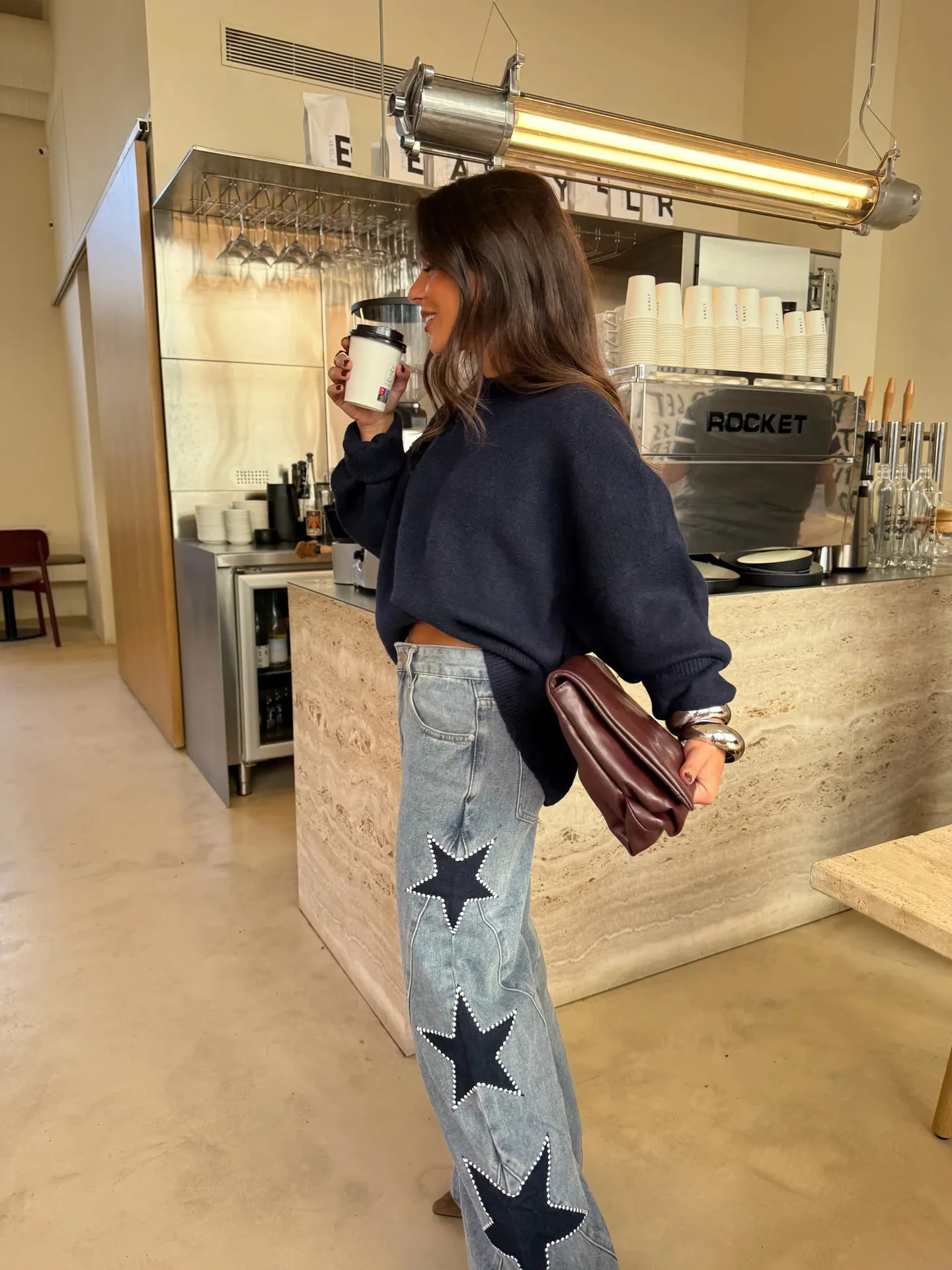 Women Denim Pant Jeans Vintage Wide Leg Long Pants Print High Waist Straight Trousers Y2k Streetwear Work Casual Loose 2026