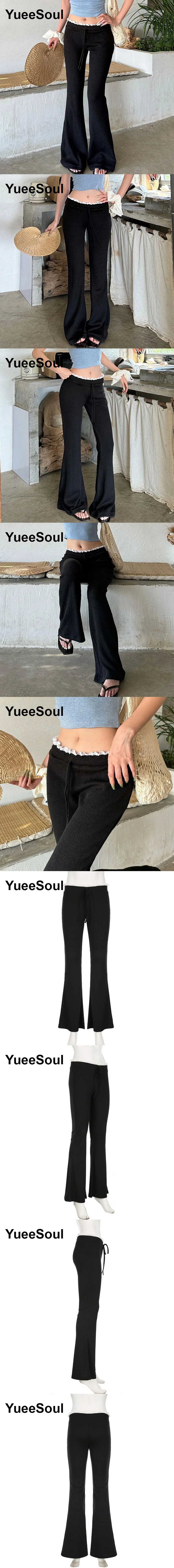 Gothic Emo Alt Women Pants Techwear Hippie Baggy Trousers Mom Goth Punk Black Cargo Pants Cyber Y2k Pants Academic Dark Clothes