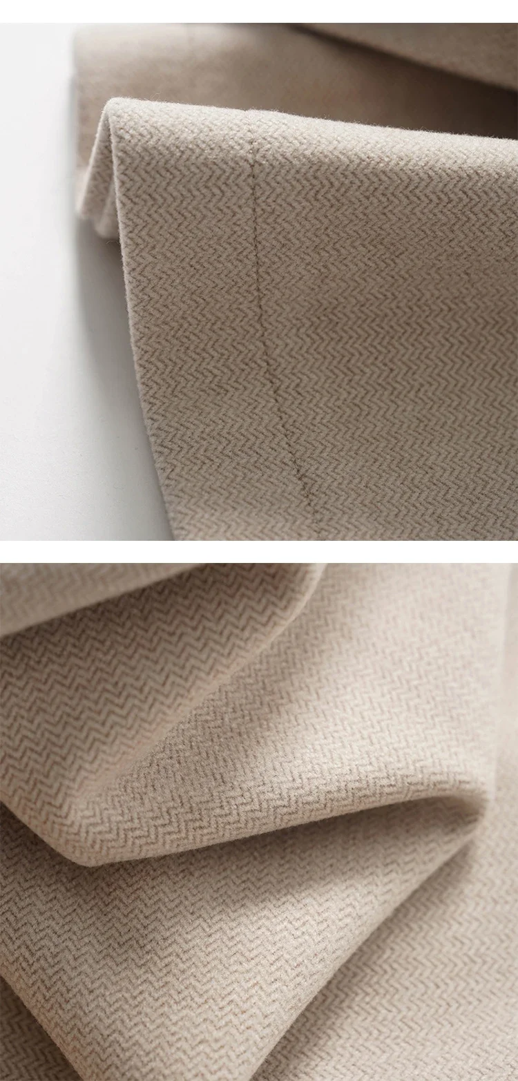 Wool Pants Women 20234New Fashion Office Ladies High Waist Wide Leg Pants Casual Loose Solid Straight Full Length Pants