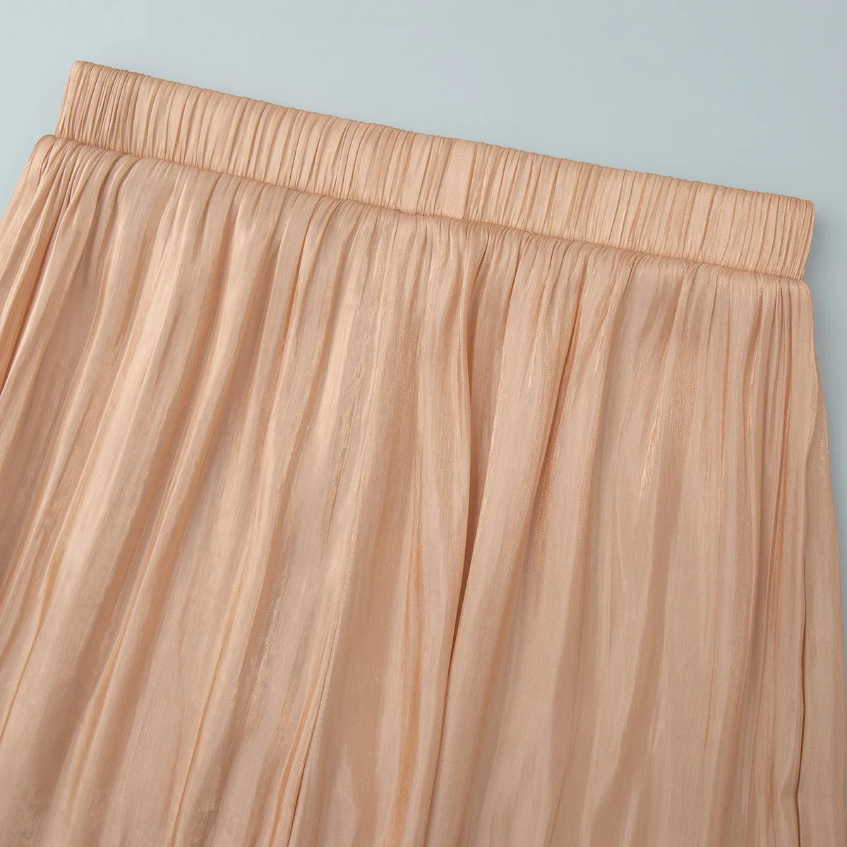 Bornladies 2026 Spring Summer New Women's Pants Glossy Street Fashion Low Waist Tight Foot Drop Pants