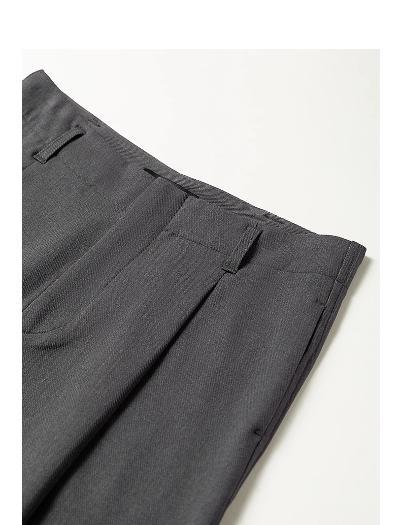 TOYOUTH Women's High Waist Pleated Suit Wide Leg Pants Fall 2026 Drapey Slimming Office Commute