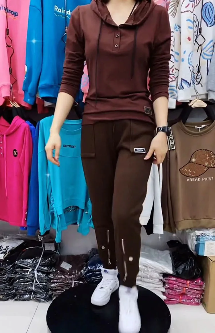 Autumn Winter Women Pants Add Velvet Pants Elastic Waist Zipper Guard Harem Pants Casual Sports Trousers Female Harem Pants