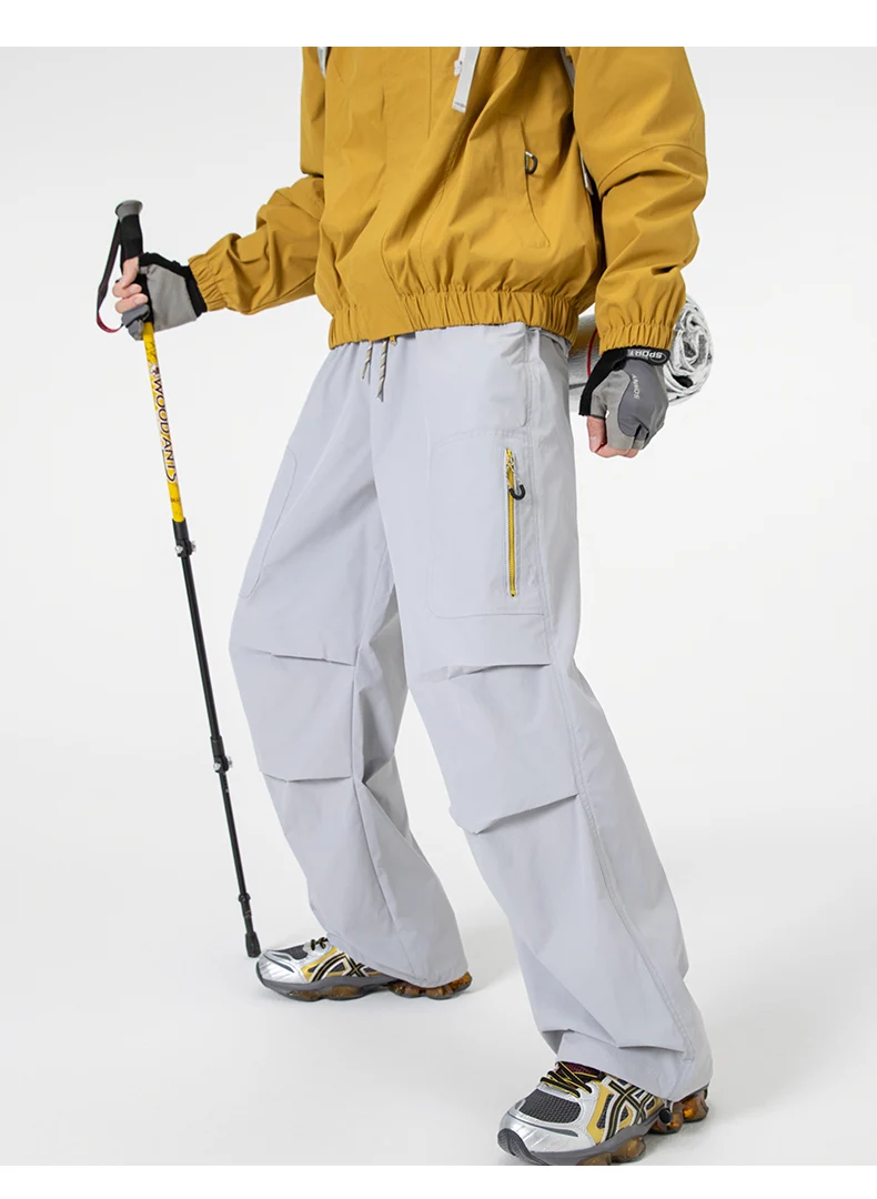 CHRLCK Women Waterproof Hiking Pants Autumn Mountaineering Cargo Pants Breathable Fishing Camping Cycling Trekking Trousers