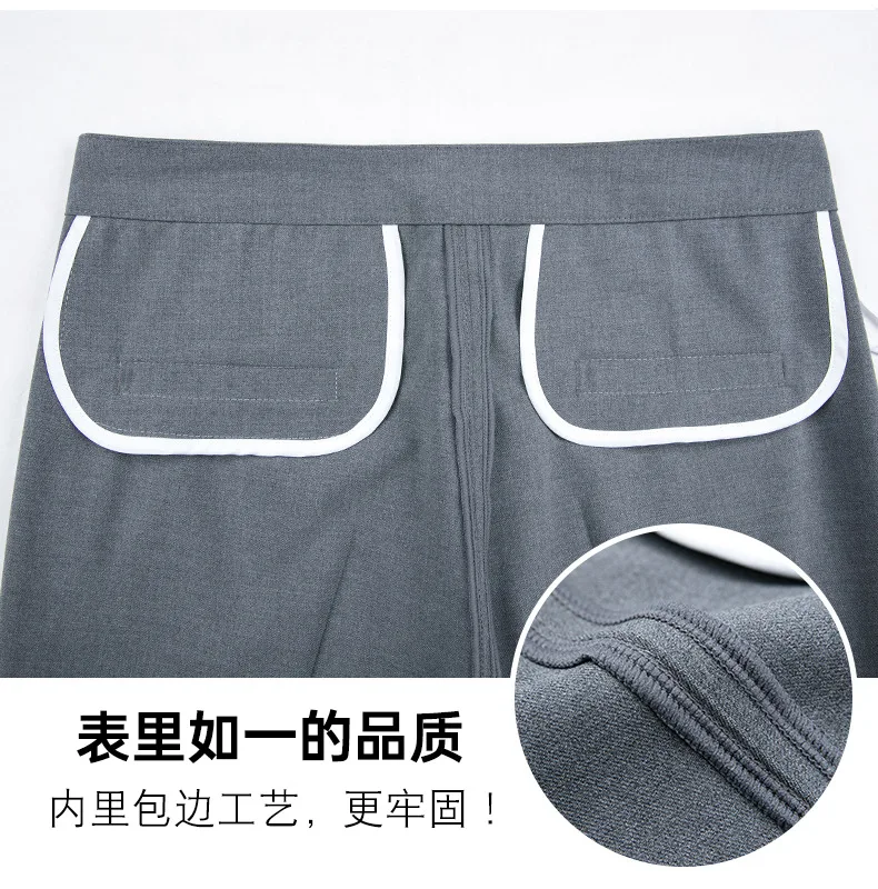 2026 New Women's Khaki Trousers, Autumn High Waisted Straight Suit Pants Loose Dress Pants Black Grey Slacks Women Pantalones